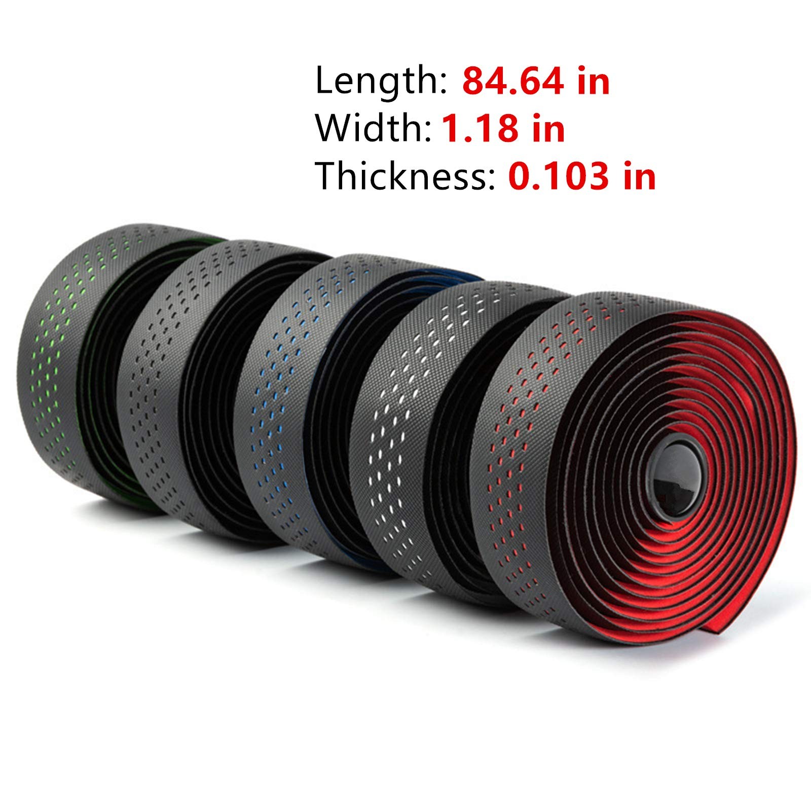 Road Bike Handlebar Tapes Made of EVA+PU, Professional Road Bicycle Bar Tape,…