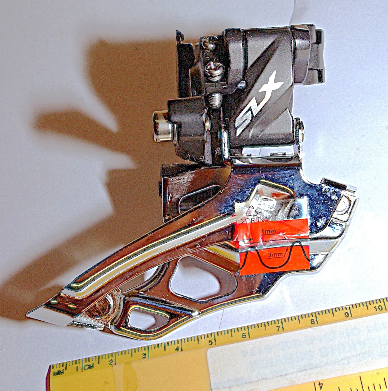 NEW Shimano SLX Dynasys FD-M676 2 x 10-Speed Front Derailleur 34.9mm Clamp