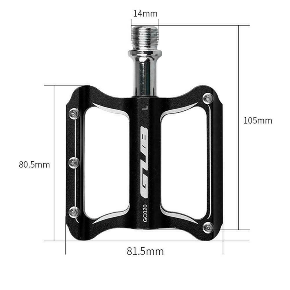 1 PAIR Mountain Bike Bicycle Pedals Aluminum Alloy MTB Sealed Bearing Pedals New