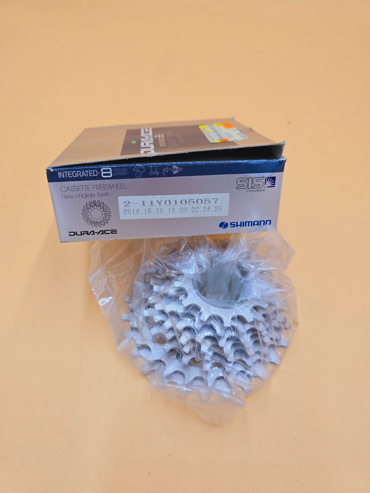 NOS NEW Shimano Dura Ace FH 7402 7400 Cassette 8 Speed 14-26 UG Uniglide