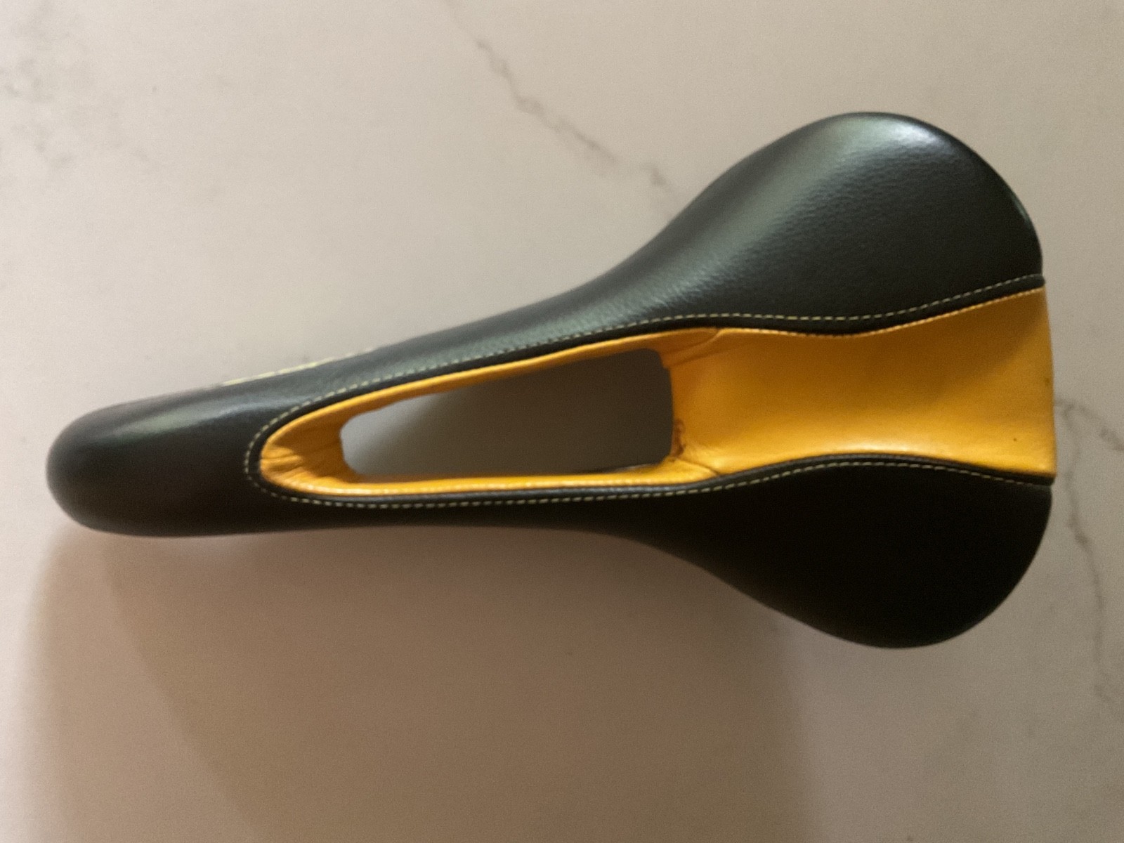 Selle Italia TFI Liberator TI-Race Saddle 270 X 155 Padded Leather