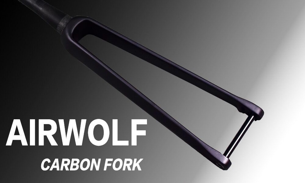 Carbon Gravel bike Rigid Fork Disc Brake 700C Thru Axle 100*12mm Road Bike Fork