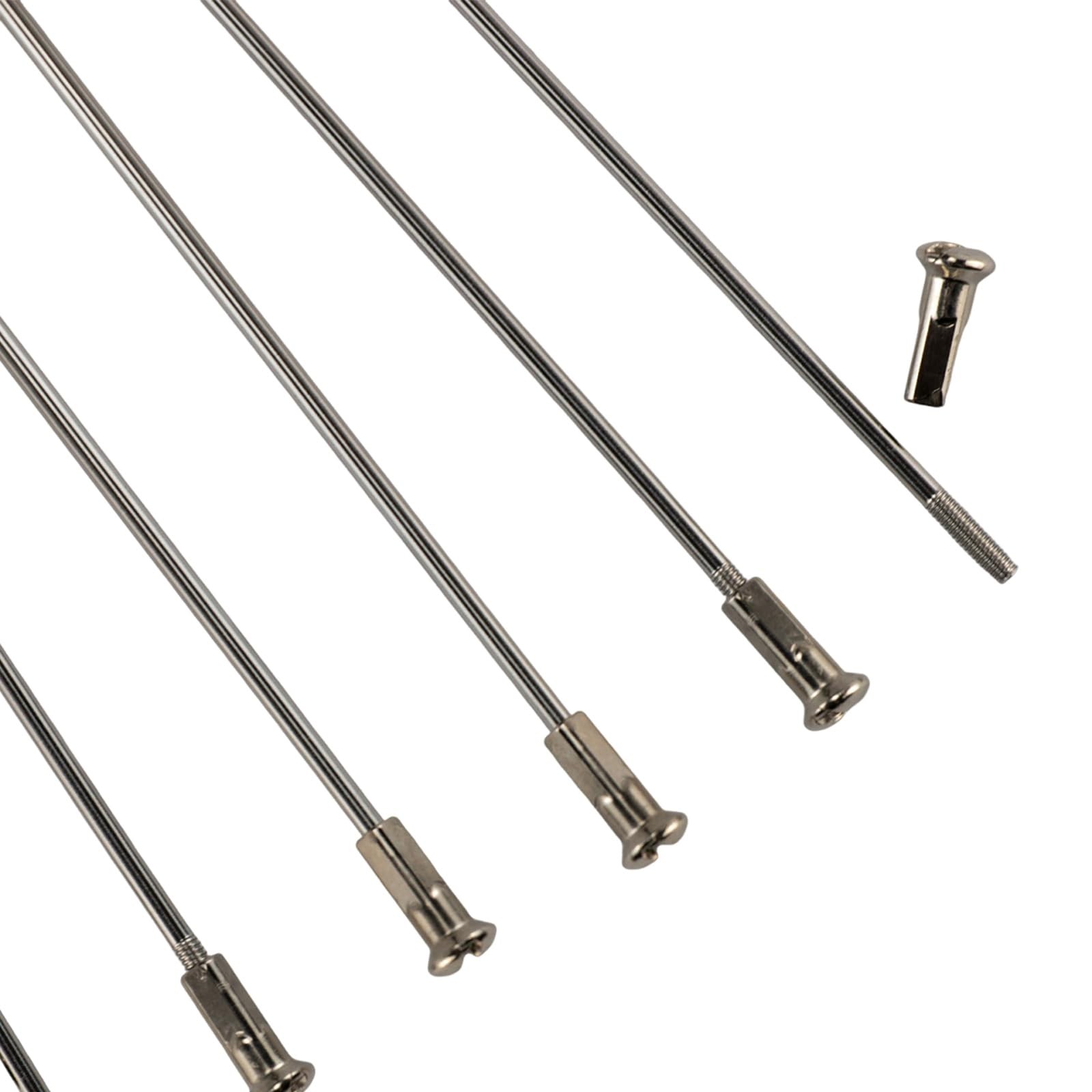 12 Pcs 260mm 10.2 Inch Stainless Steel Spoke Replacement Parts For Bikes New