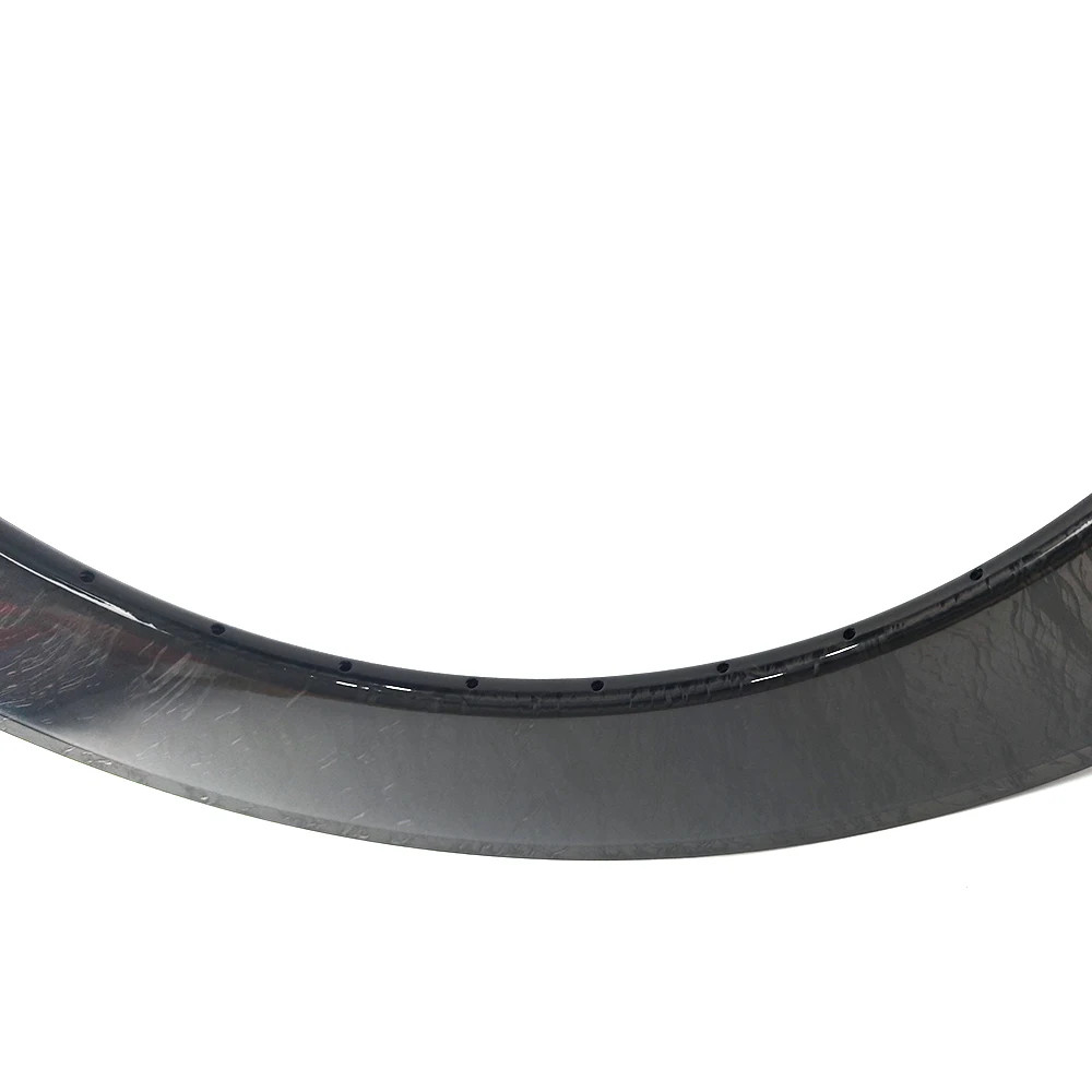 88mm Deep 25mm Wide 700C Road Bicycle Carbon Rims UD 3K 12K Matte Glossy Finish