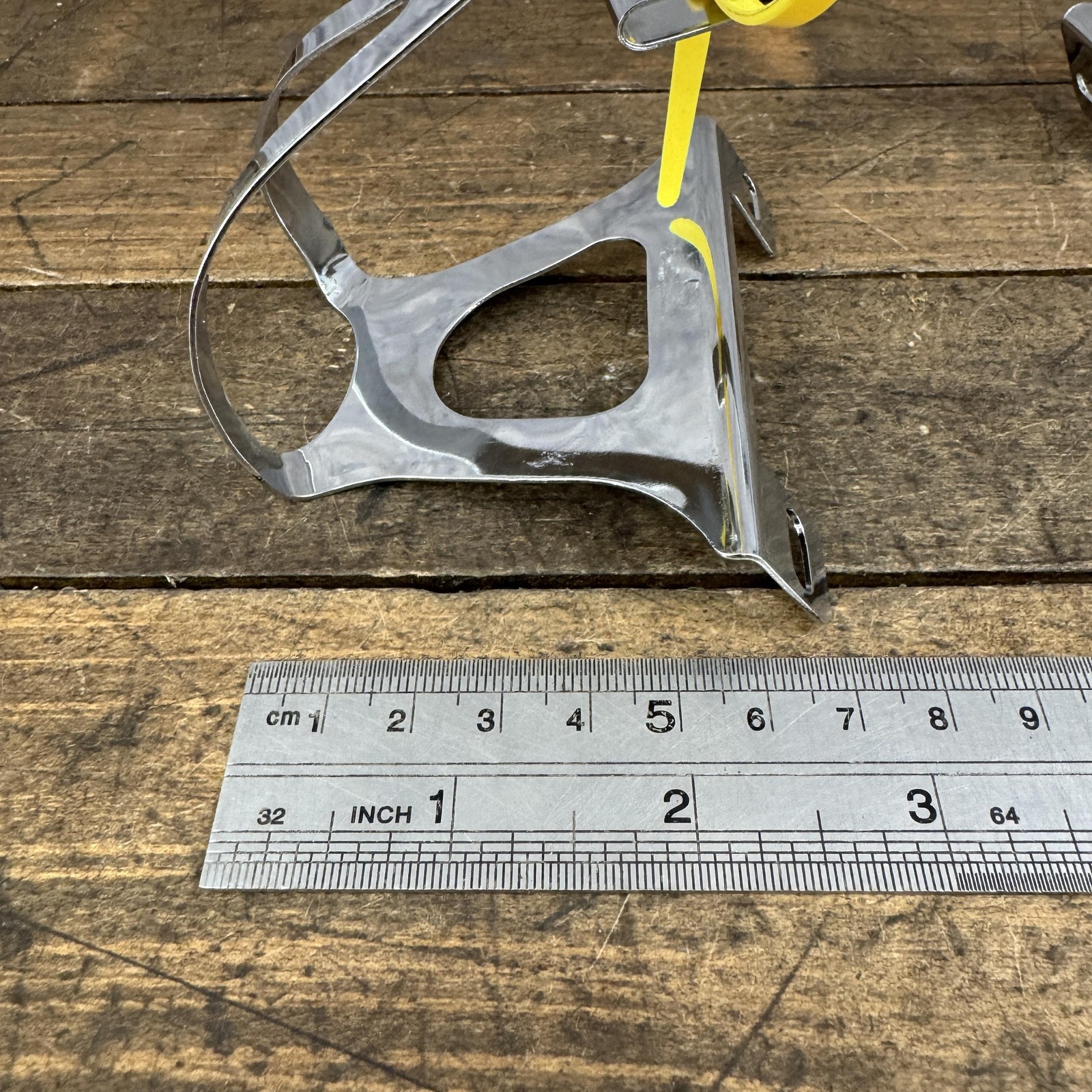 Vintage Christophe Special Toe Clips Silver Steel NOS 80g Road Track France