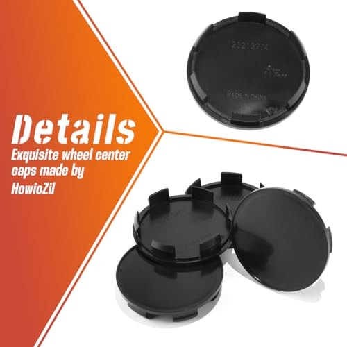 4Pcs 70mm(2.76in) Wheel Center Caps Wheel Rims Replacement 44732-S9A-A005-1