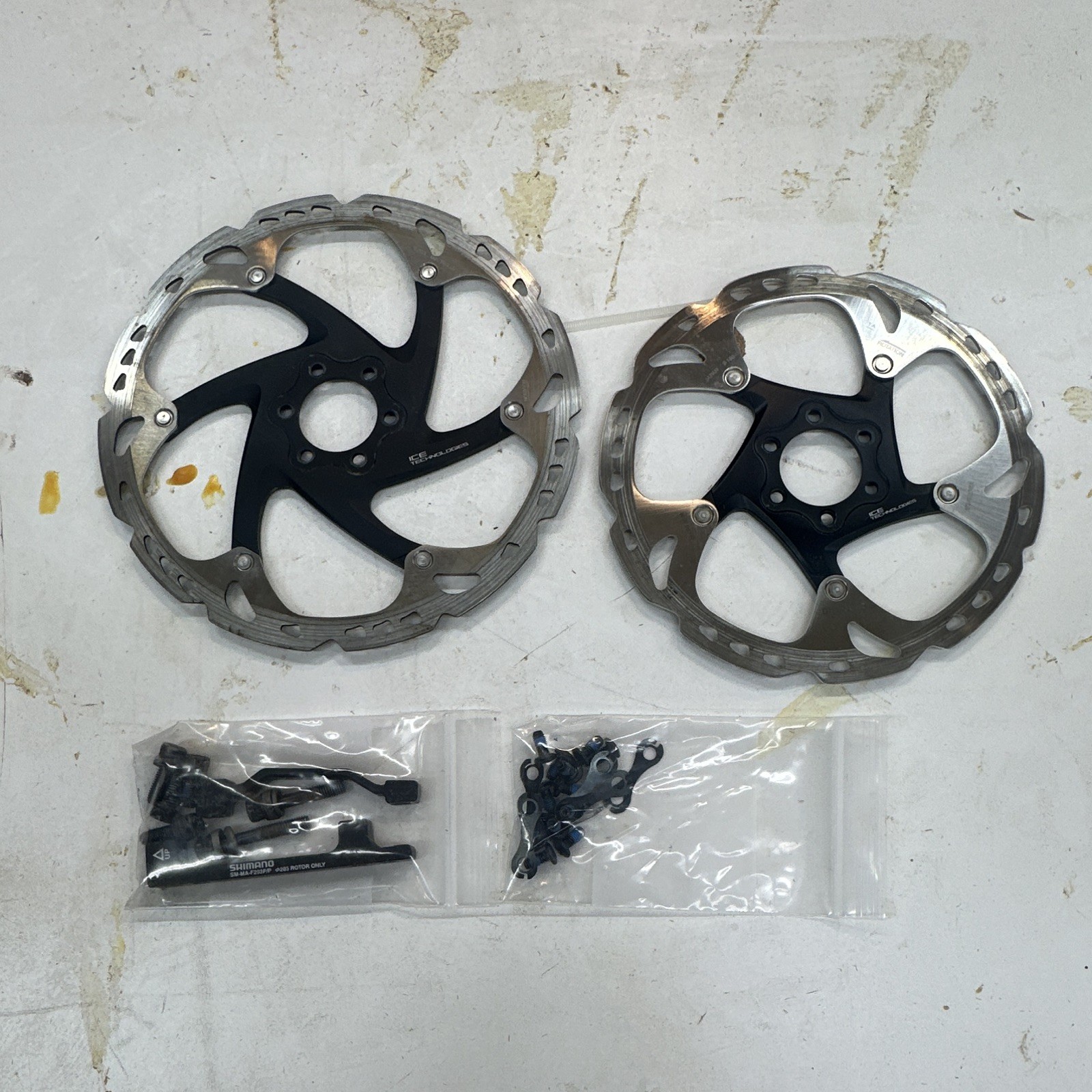 Shimano Deore XT M8000 Hydraulic Disc Brake Set Front/Rear w 203/180 Rotors