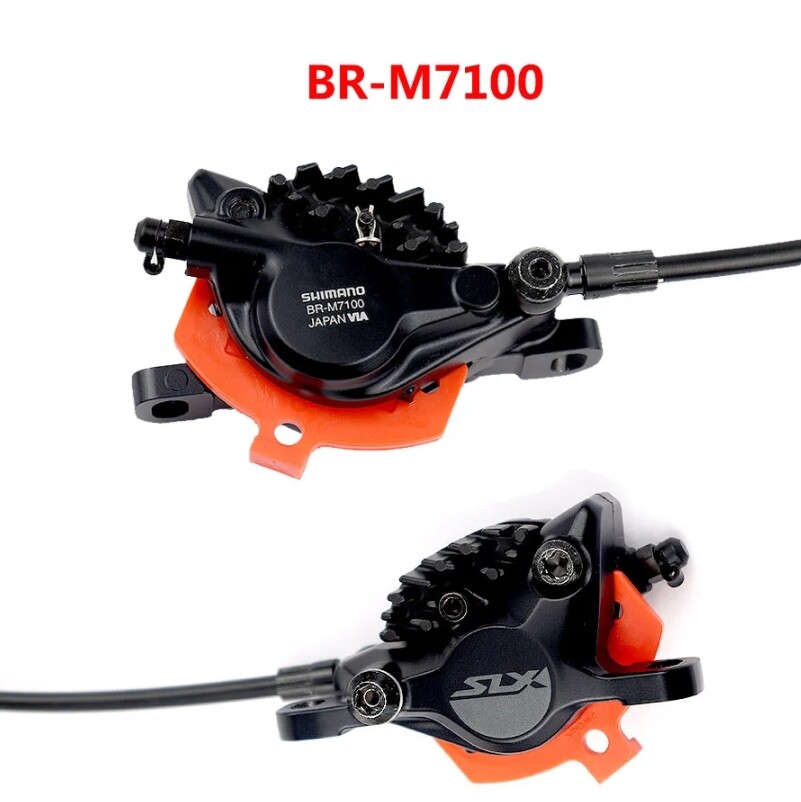 Shimano SLX M7120 M7100 Hydraulic Disc Brake Set Resin/Resin lec/Metal lec Pads
