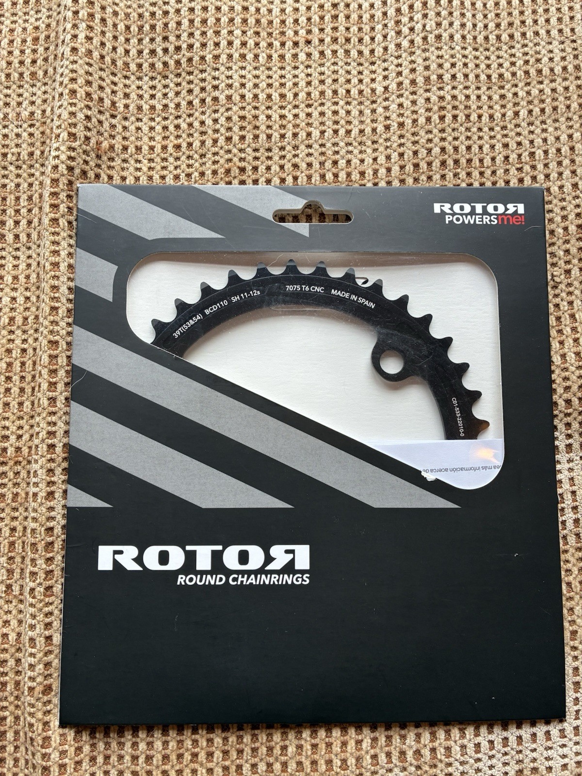 ROTOR 53/39 Chainrings with In-Spider 10/11‑Speed