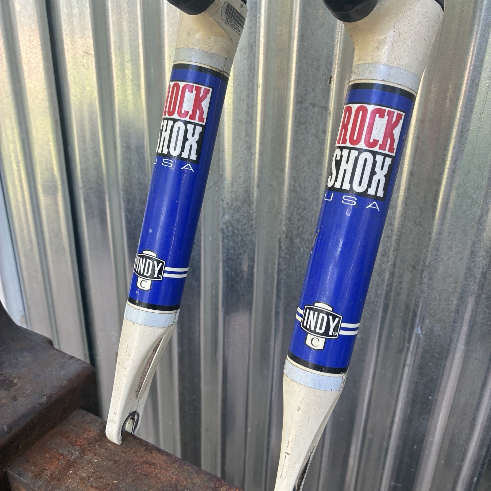 Vintage RockShox Indy C Suspension Fork 1 1/8 Threaded W/deore Xt Canti 5.5in