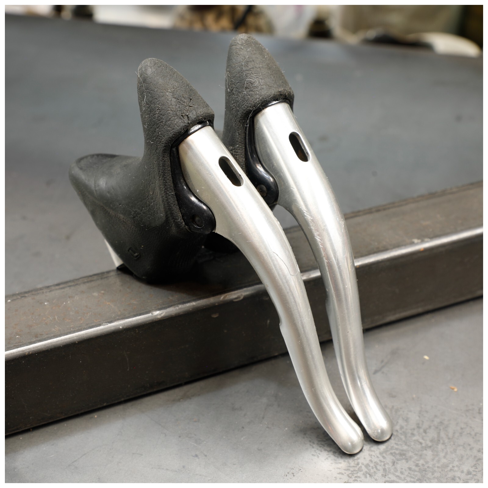 Dia-Compe Gran Compe Silver Brake Levers – Used
