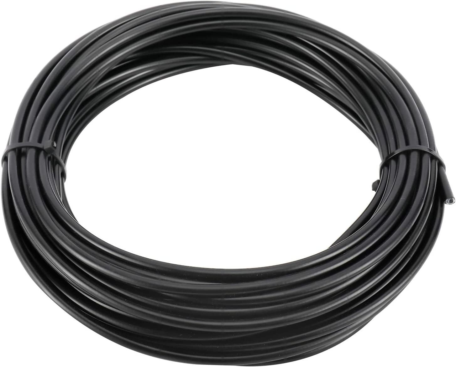 Bicycle Shift Cable Housing 4mm x 50ft Bike Shifter Wire Cover 50 End Caps Kit
