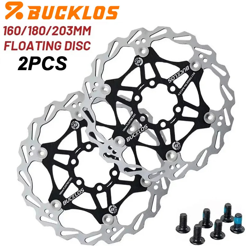 MTB Disc Brakes Rotors 160Mm 180Mm 203Mm Bike Floating Rotor Ultralight Bicycle