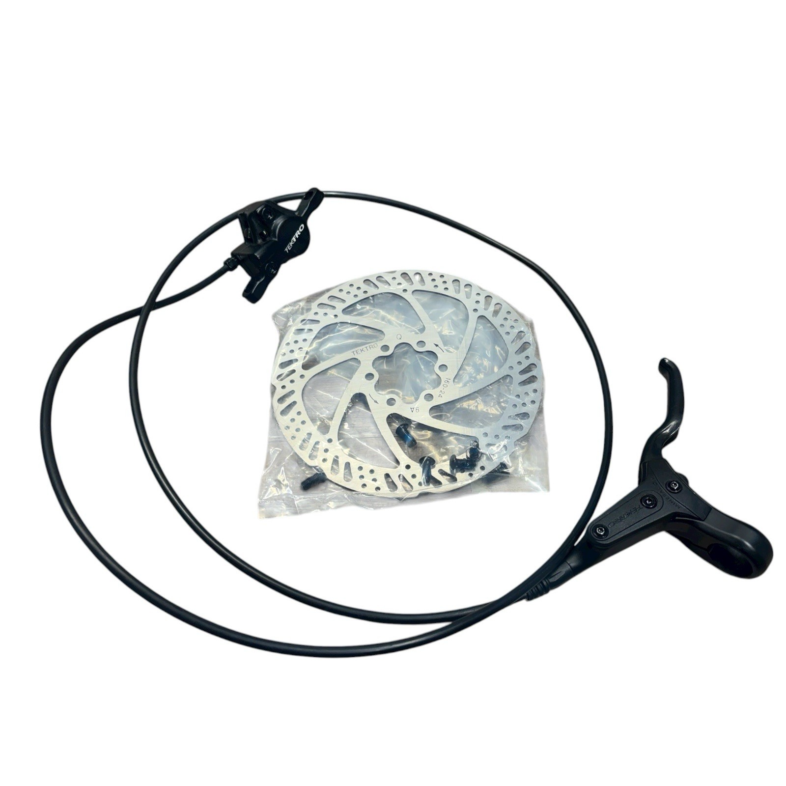 Tektro HD-M285 Hydraulic MTB Front Disc Brake Set 760mm + 160mm Rotor