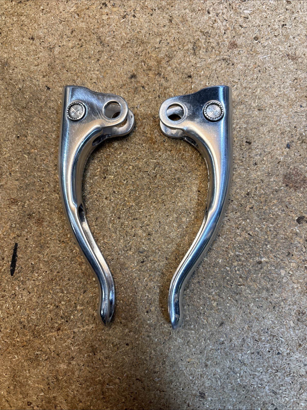 Pair NOS Campagnolo Gran Sport Replacement Brake Levers – Levers Only