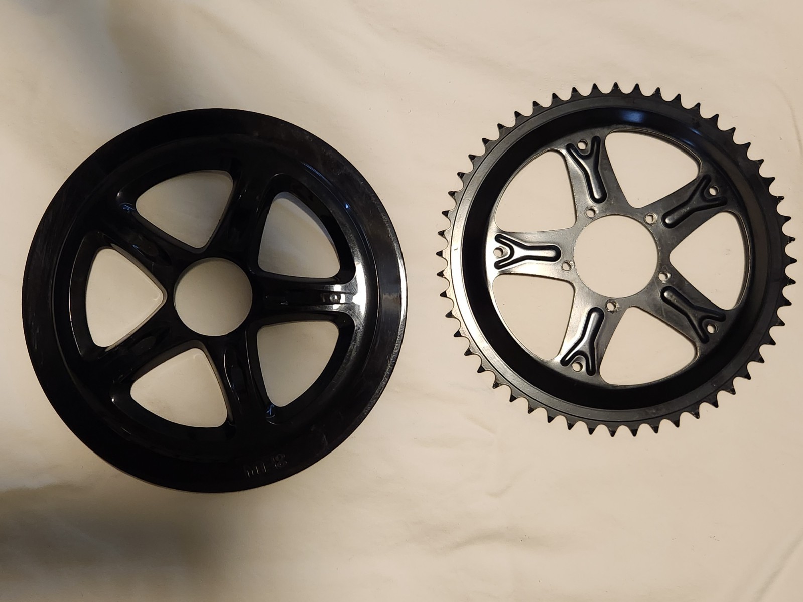 Bafang 52 Tooth Chainwheel Chain Ring Sprocket + Guard for BBS01B BBS02B