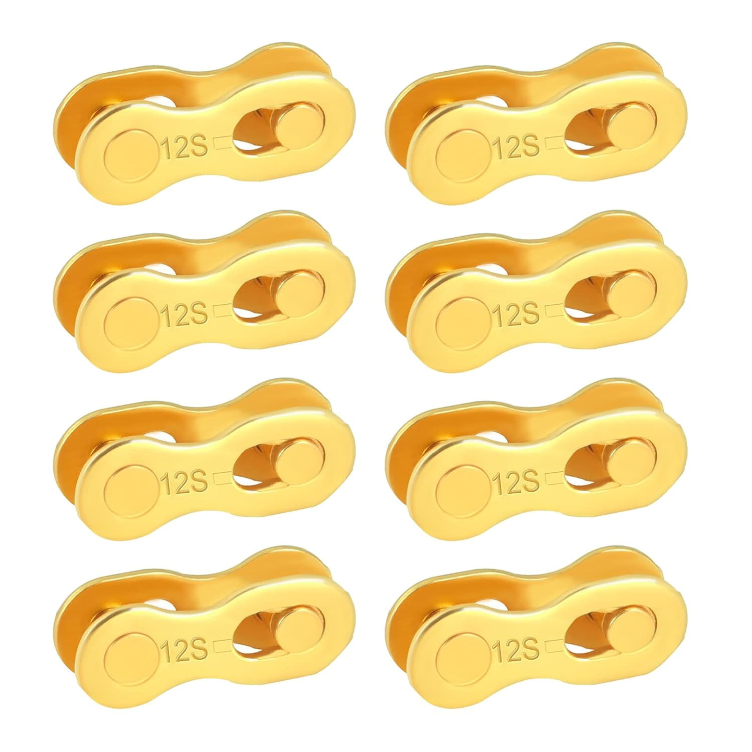 8 Pairs Bicycle Missing Link, 6/7/8/9/10/11/12 Speed Bike Chain Connector Lock S