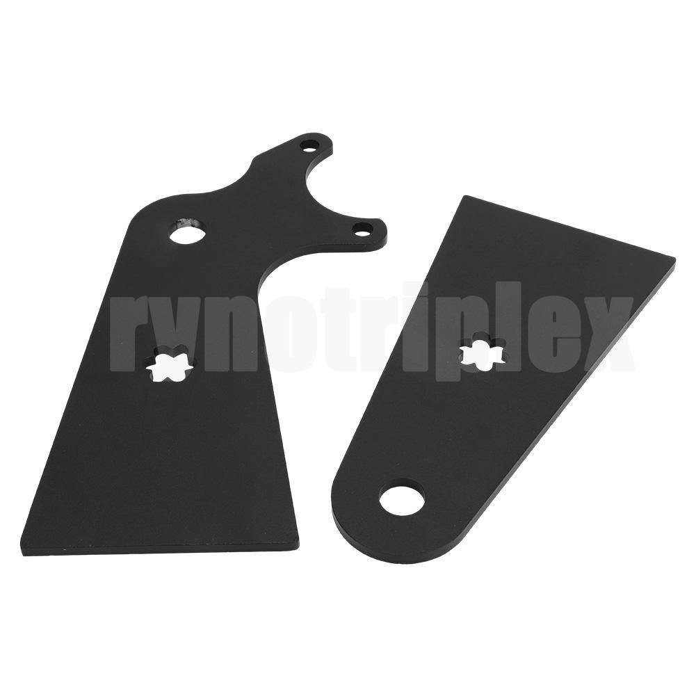 6in Flat Stretch Tabs 5/8″ Axle Hole Axle Bracket For CT200 MINI BIKE Big Brakes