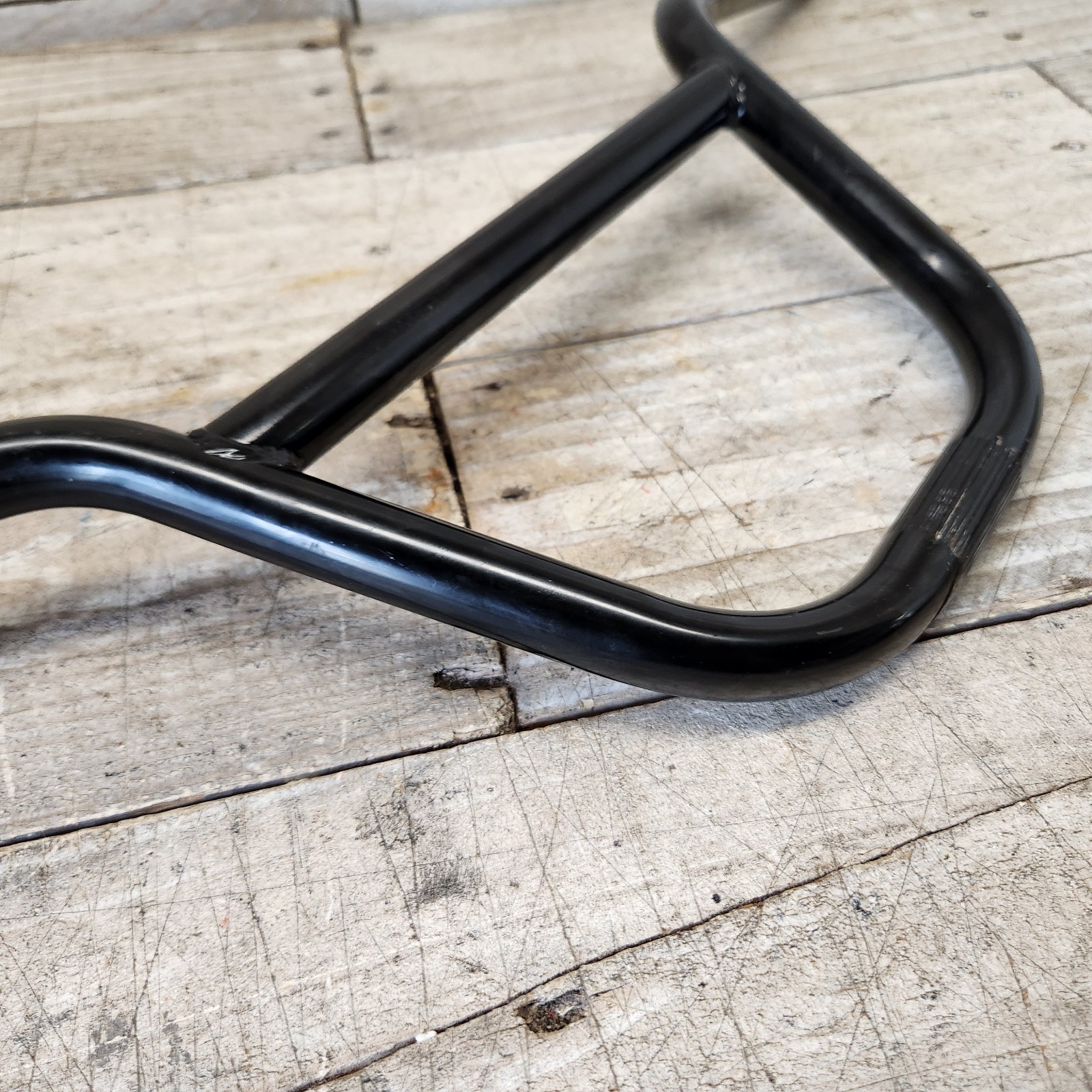R4 Racing Black Bmx Handlebars Bars 27″x8″ Black 22.2mm Clamp- Mid School Style