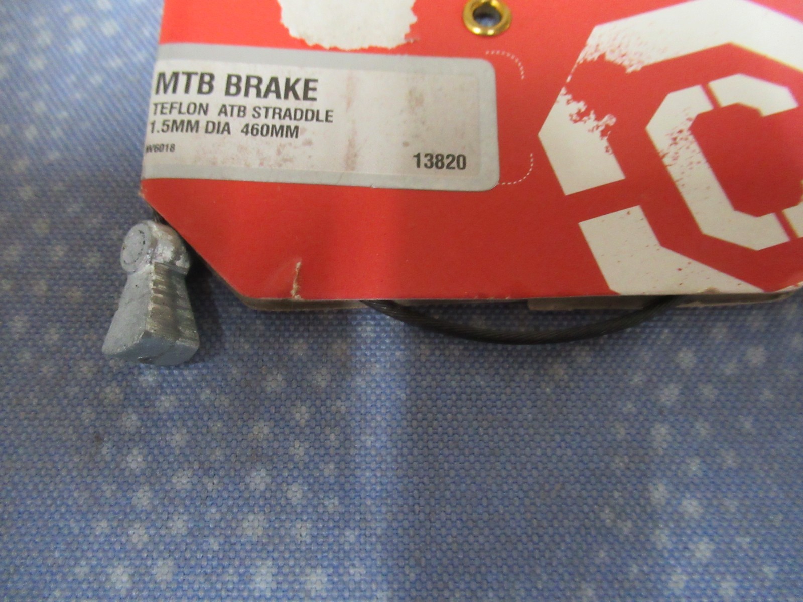 Clarks MTB Teflon ATF Brake Straddle Cable 18″ Long (460mm) 1.5mm Dia. – New