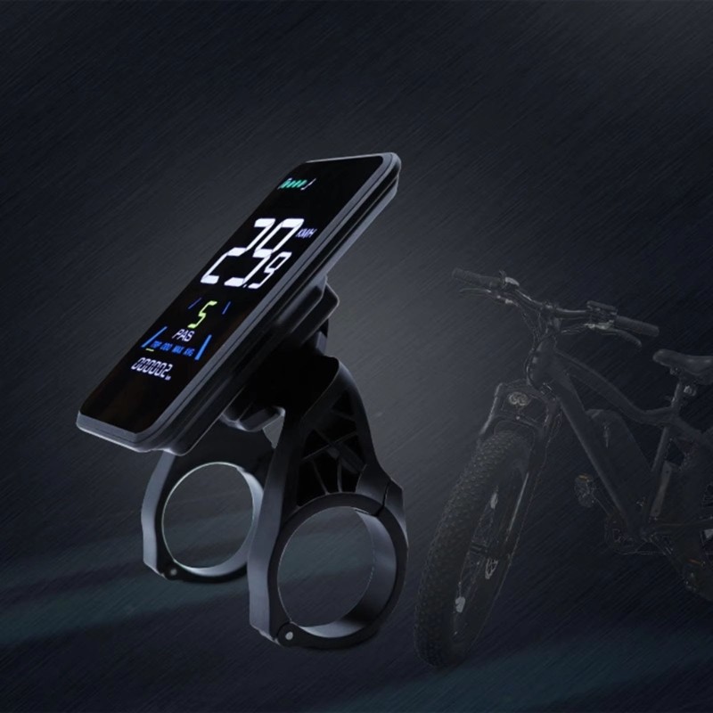 Modern Electric Bike Display Conversion Modules Turn Signal Alerts Speed Warning