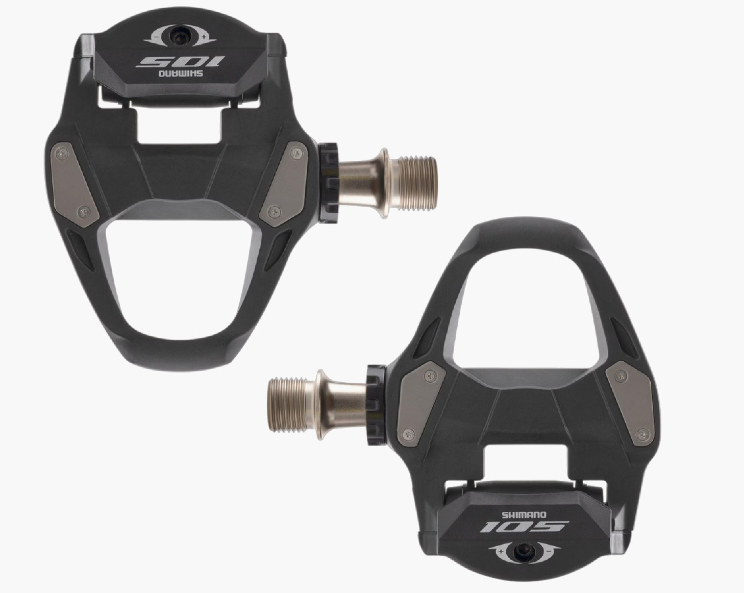 Shimano 105 PD-R7000 Carbon SPD-SL Bike Pedals | 265 grams | BLACK | $175