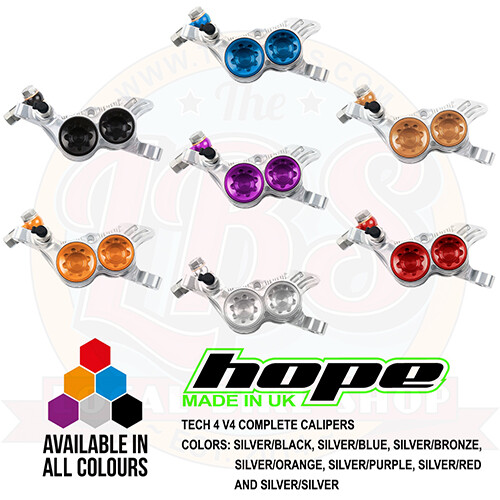 Hope Tech 4 V4 Brake Complete Calipers HBSPC83 – All Colors – New