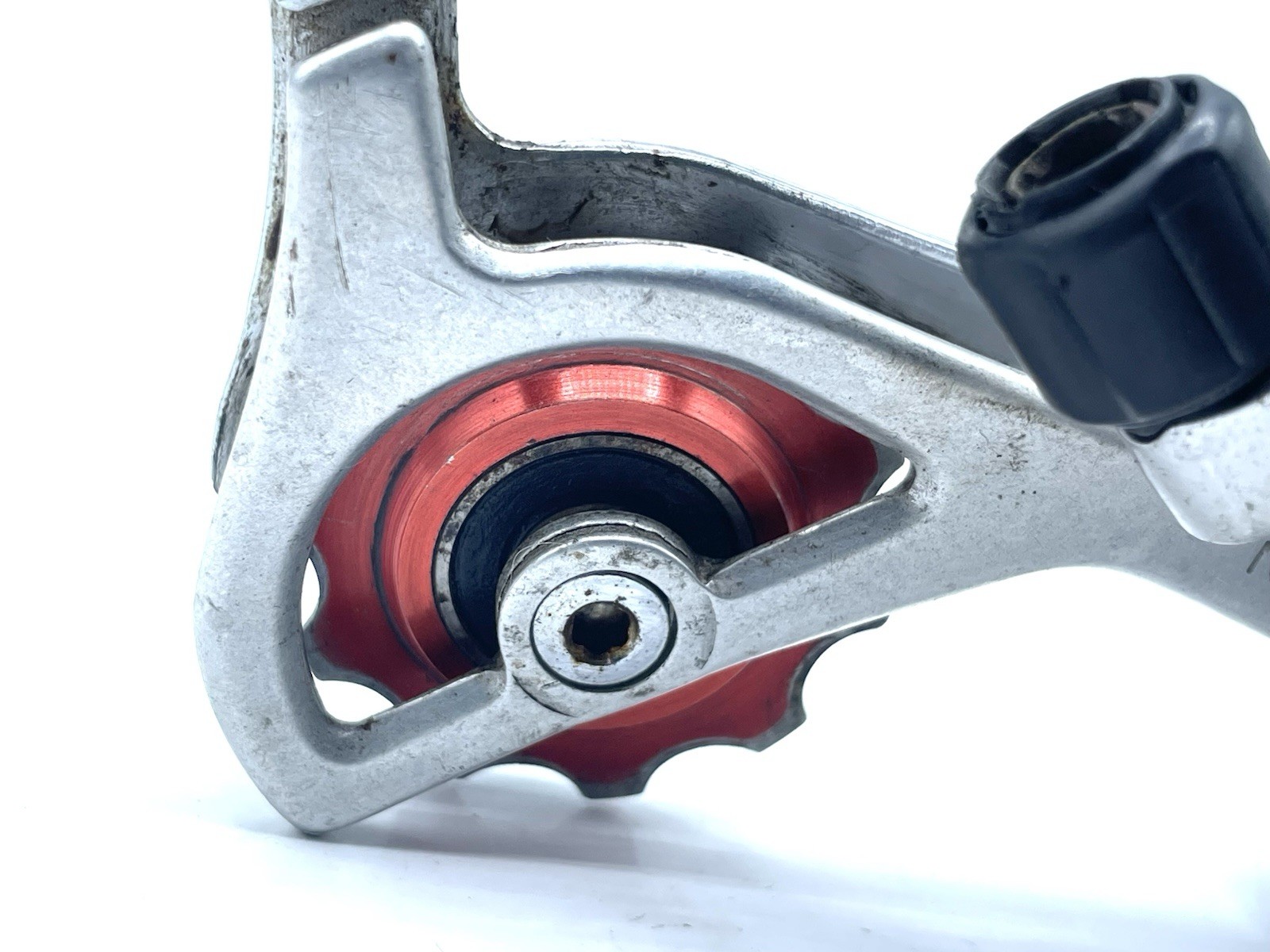 Shimano Deore XT RD-M730 Vintage Mountain Bike Rear Derailleur Bullseye Pulleys