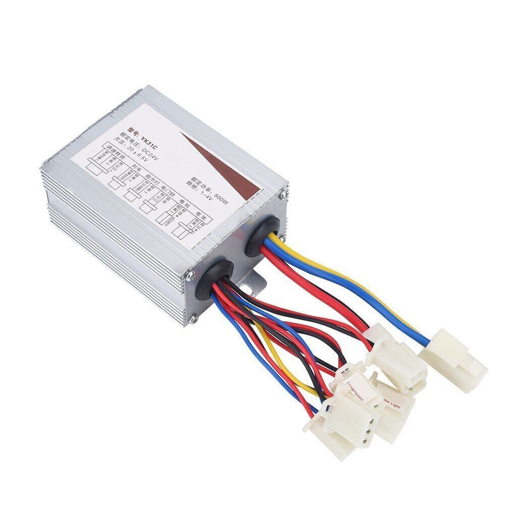 YK31C 500W DC Brush Motor Controller 24V/36V/48V Electric Bicycle Controller