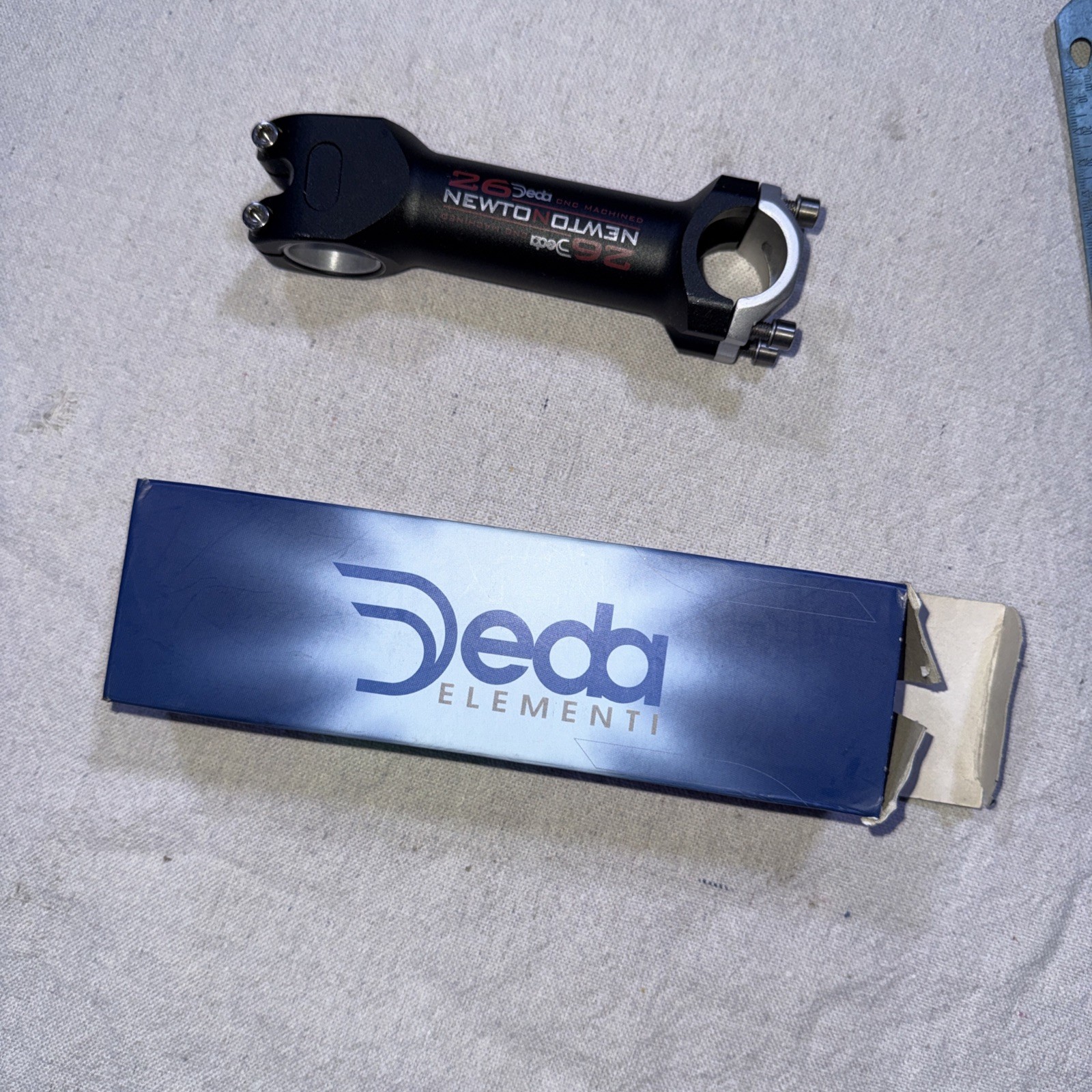 NOS Vintage DEDA Newton Threadless Stem 26mm 1 1/8 x 120mm Road 4 bolt NIB