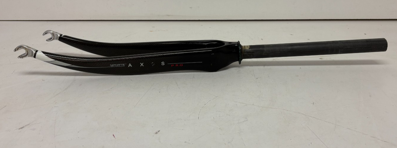 Fork Axis Pro Black Carbon 700C Road Bike Fork 270mm 1″ Threadless Steerer Tube