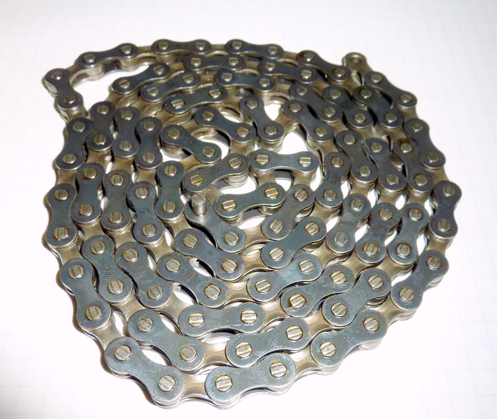 Vintage Sachs Sedis GT7 Bicycle Chain NOS 116 Links 1/2 x 3/32 Made in France