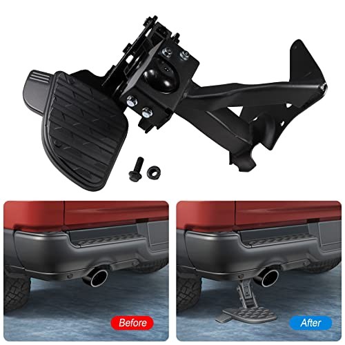 Rear Bed Step Retractable Bumper Step Replacement for Dodge Ram 1500 DT
