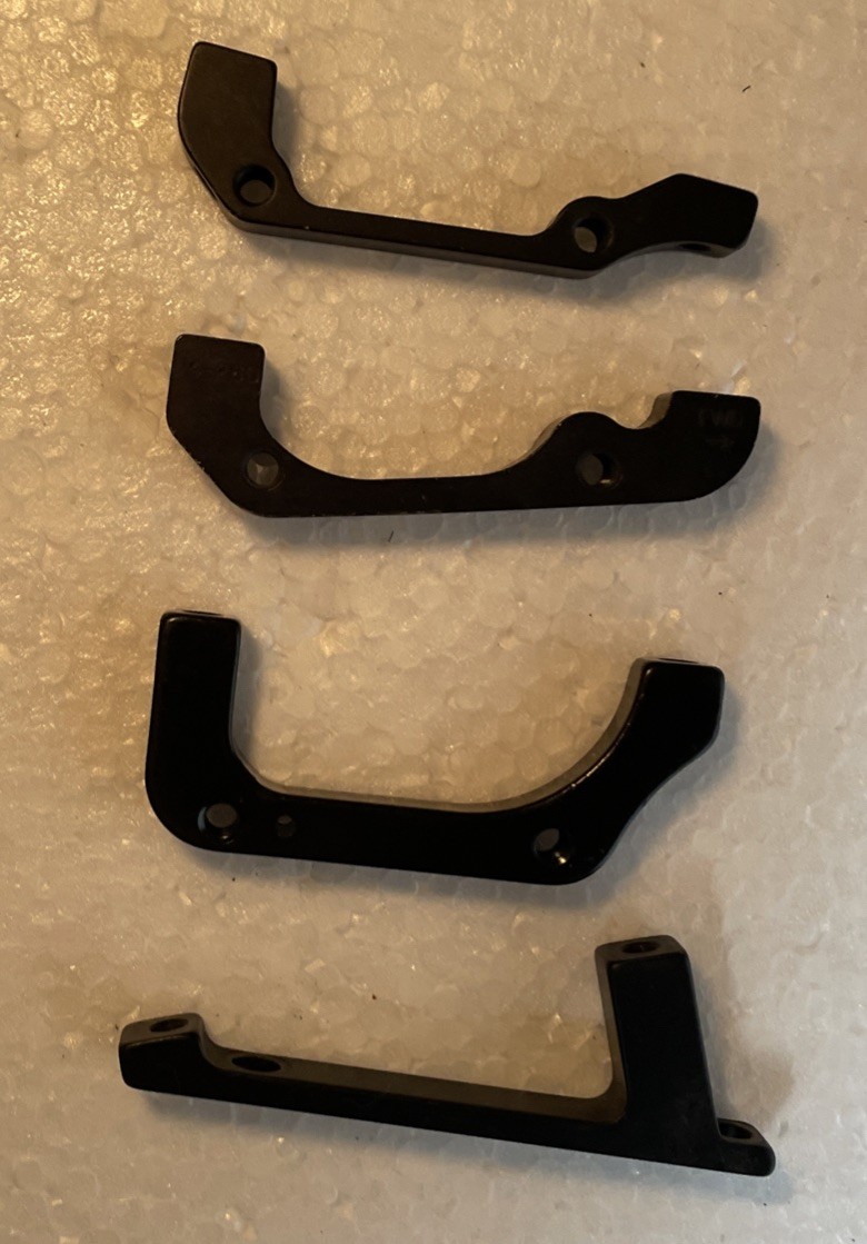 4 Disc Brake Adapters Misc Sizes And Types Lightly Used
