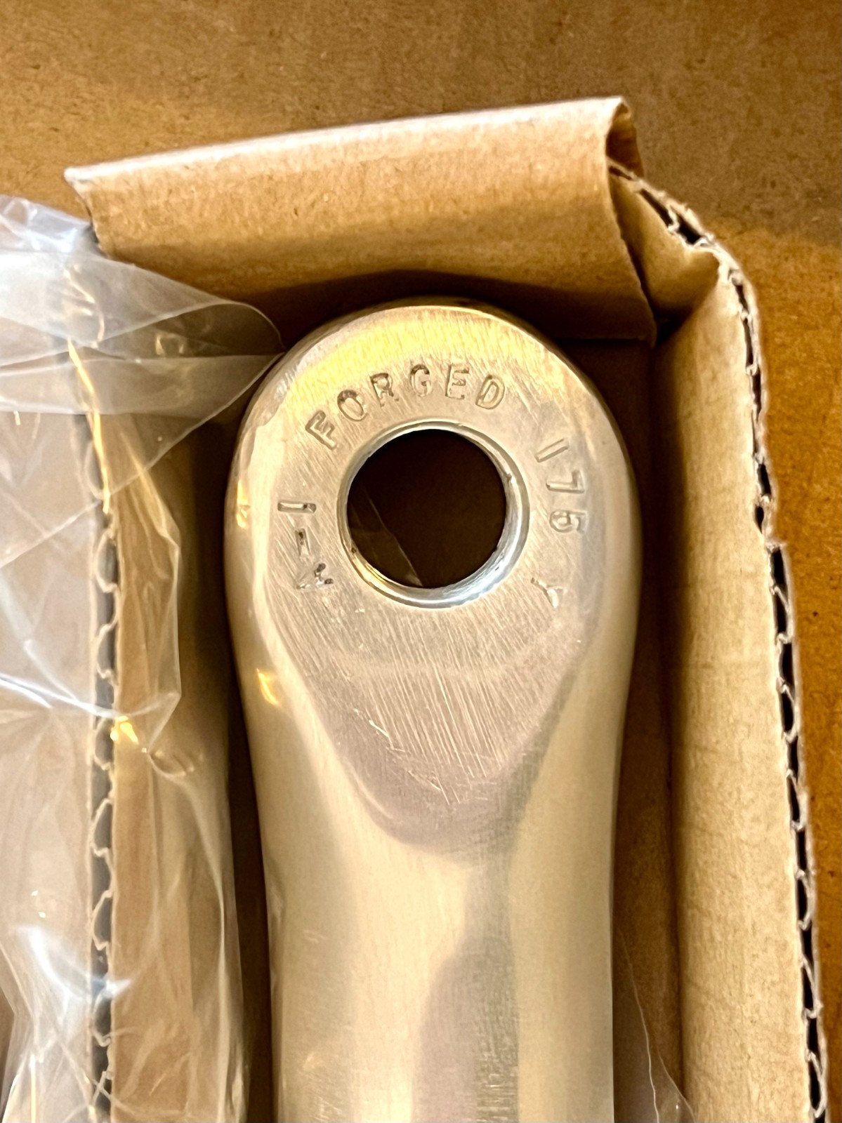 New Albion Cycles XDT Triple Crankset– 175mm 26/36/46T – 74/110 BCD Silver NEW