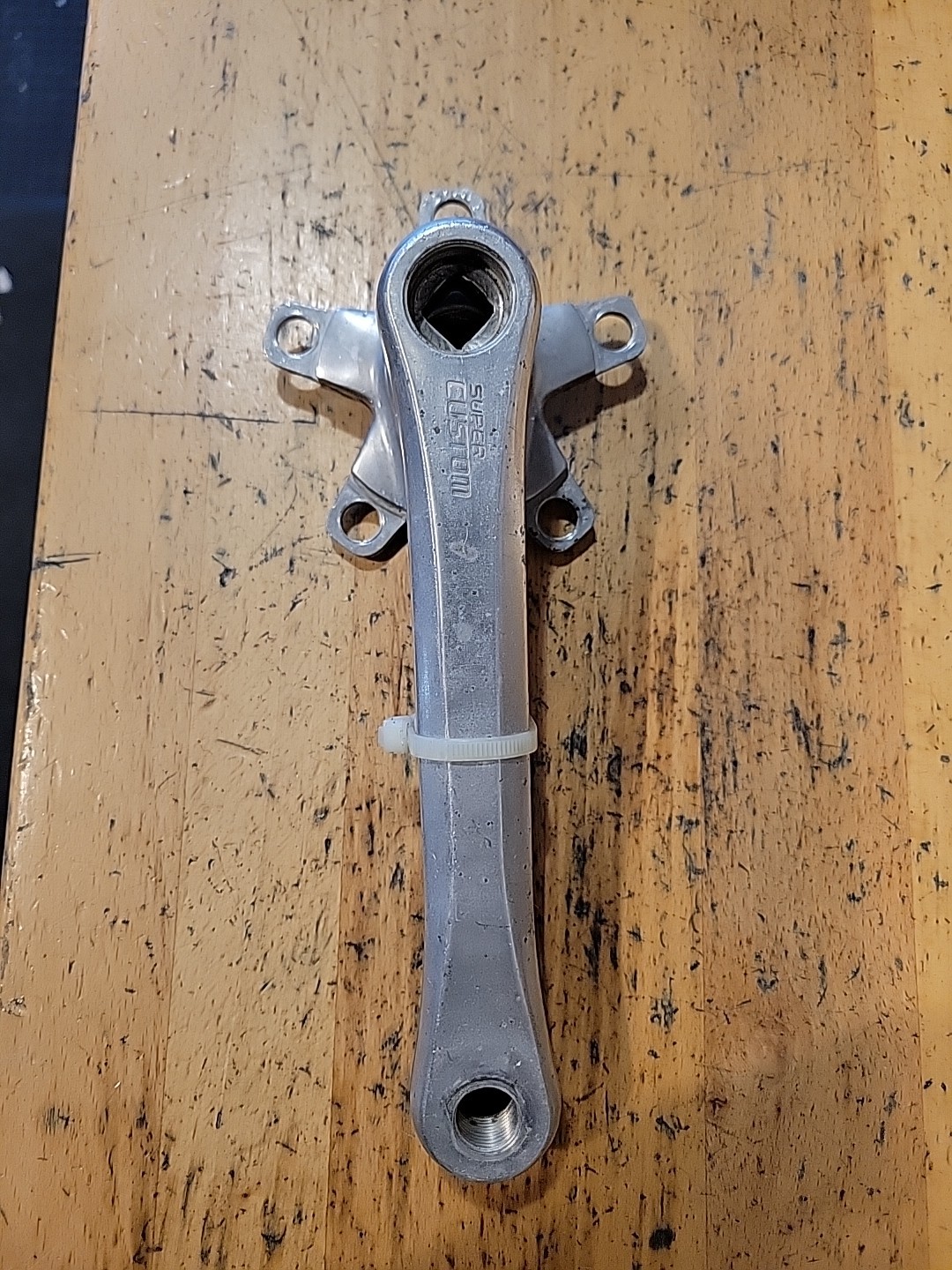 Vintage SR Sakae Super Custom Crankset 170mm 86 BCD Square Taper Japan Arms