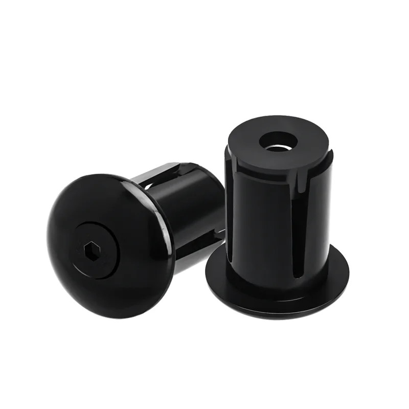 Bicycle Bar Ends Plug Caps Expanding Adjustable Locking Handlebar End Plugs Plas