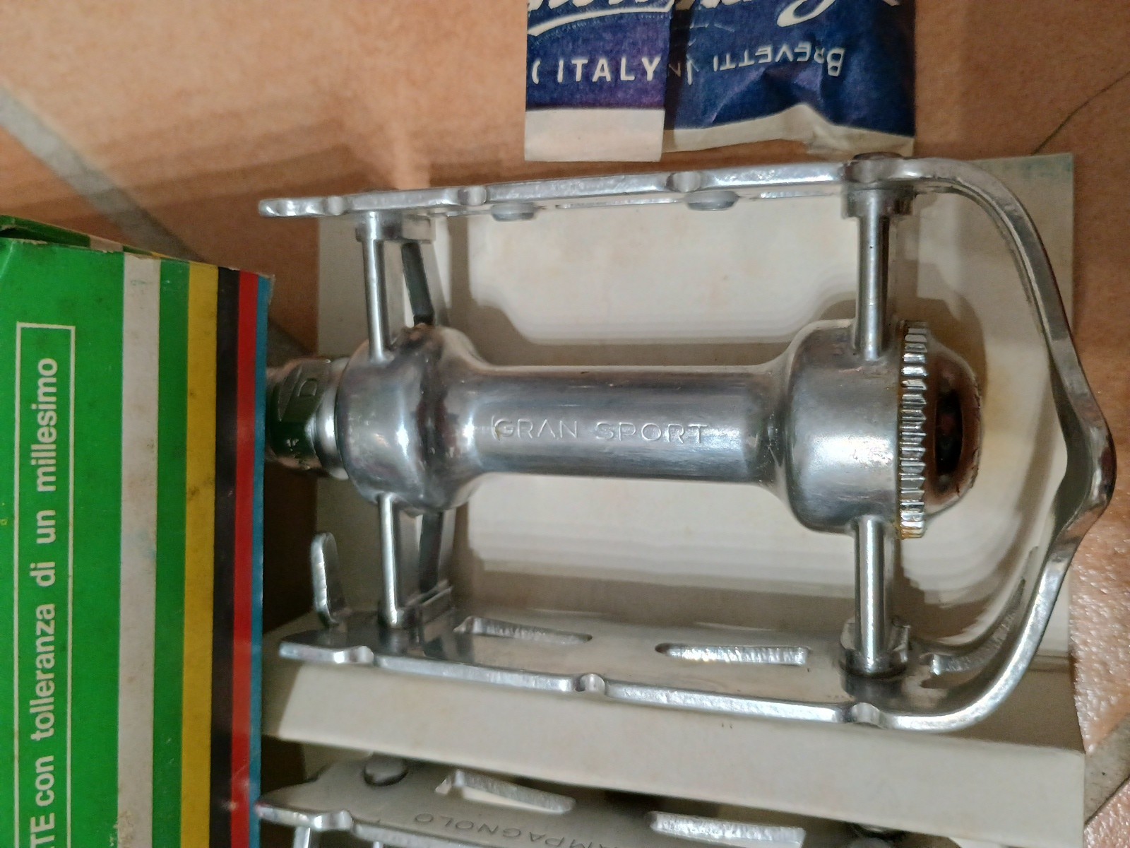 Nos Nib Vintage Campagnolo NGS Pedals New Gran Sport New X Colnago Pedals
