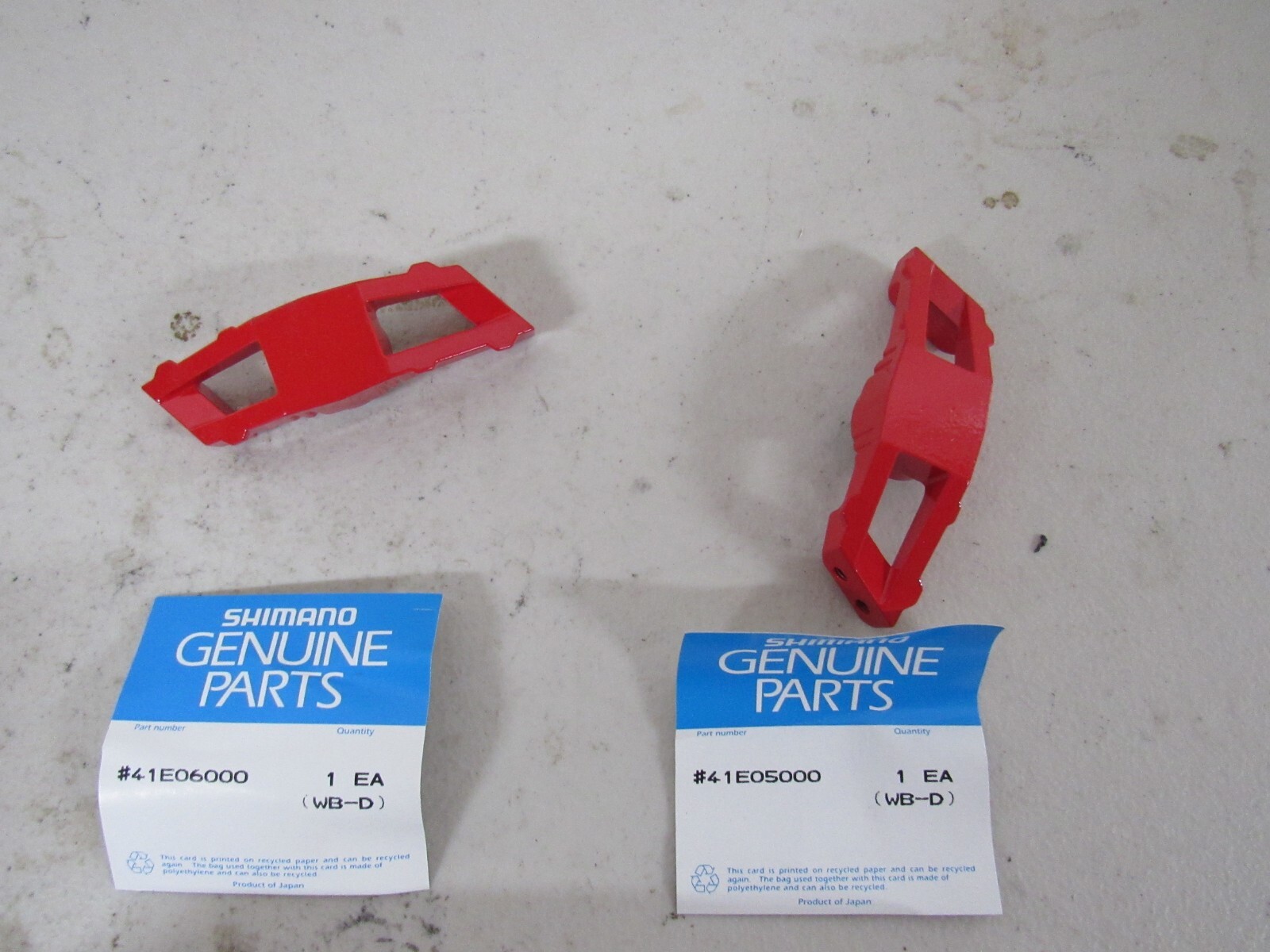 Shimano DX PD-M636 Racing LEFT & RIGHT Pedal End Cap Part #41E06000 & 41E05000