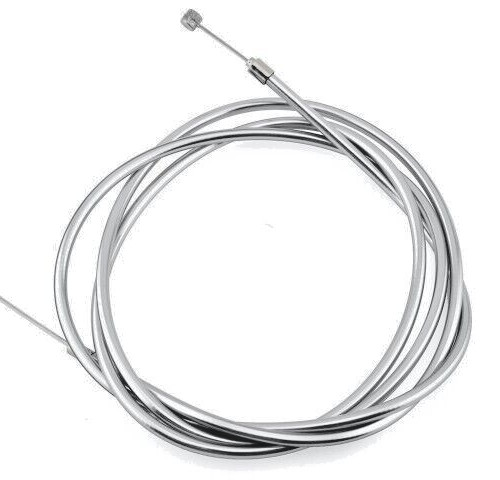 MCS BMX Bike Brake Cable CHROME BIKE CABLE Fit SE GT HARO HUTCH REDLINE JMC new