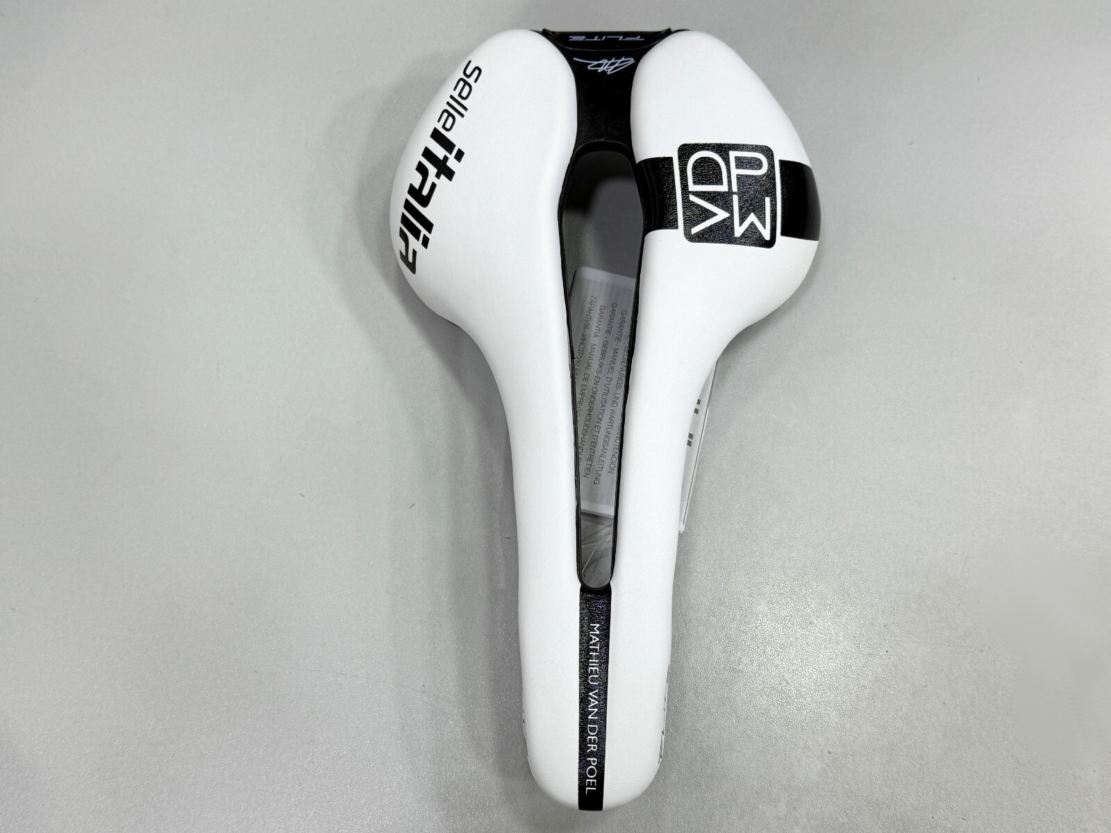 Selle Italia Flite Boost Kit Superflow MVDP Carbon Rail Saddle (White) 145x250mm