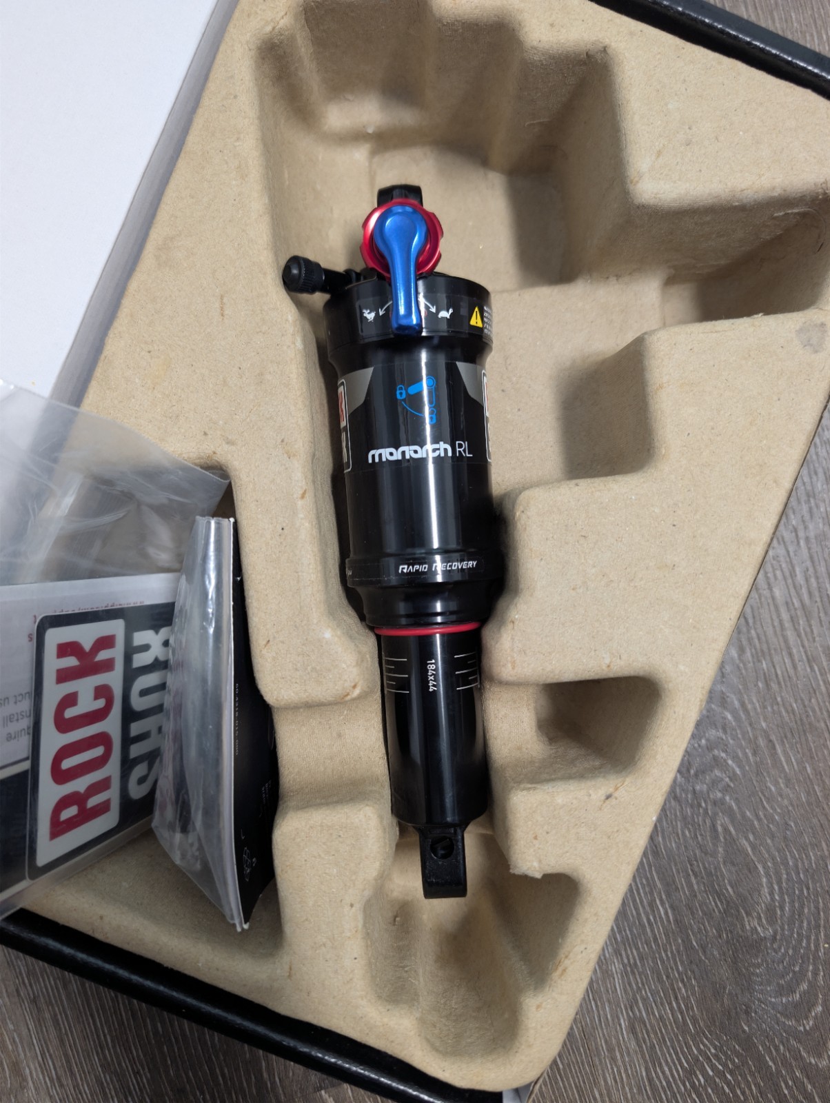 RockShox Monarch RL Bike Air Rear Shock Absorber 184x44mm 7.25×1.75 275 Max PSI