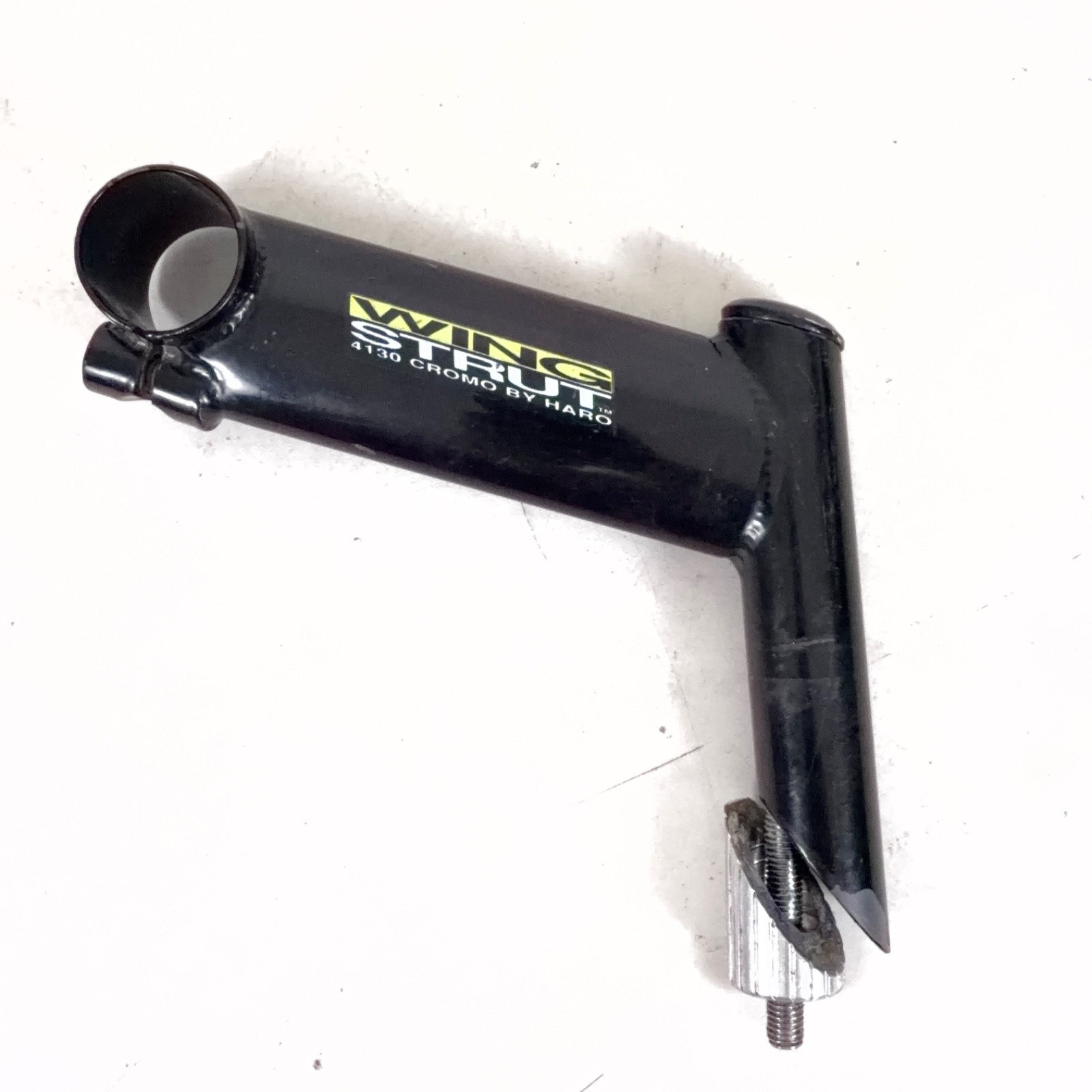 Haro Wing Strut Quill Stem 31.8mm Bar Clamp, 1-1/8 ST Chromoly, 130mm Reach