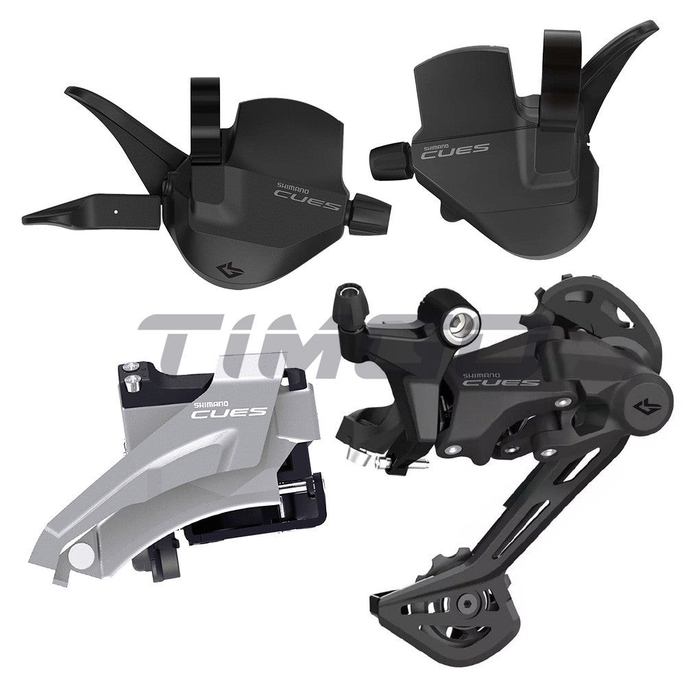 Shimano Cues U4000 2×9 Speed Groupset FC-U4010 Front Rear BB-MT501 CS-LG300