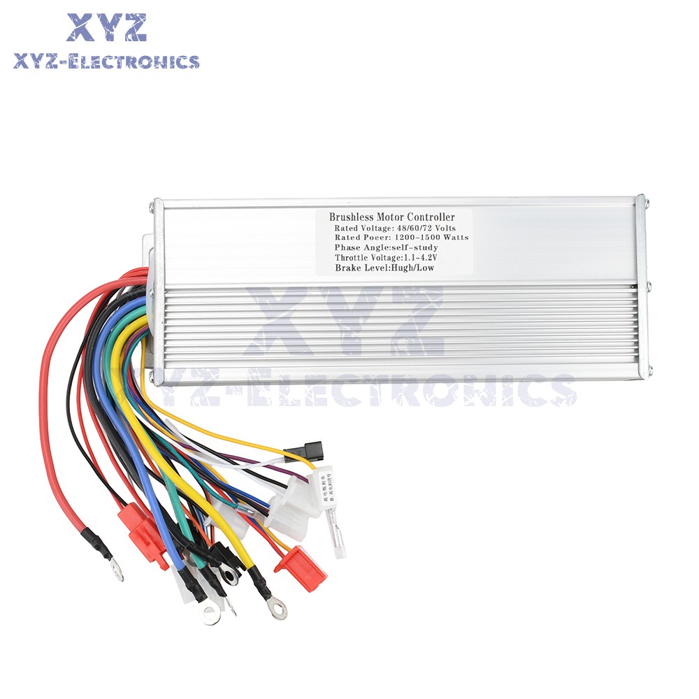 Brushless Controller 36V48V60V64V72V 350W 500W-1500W 5000W for Electric Bicycle