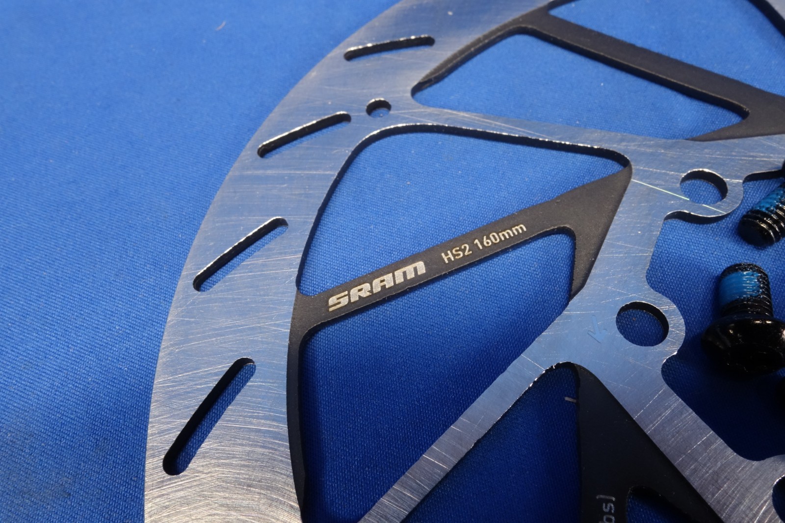 New Sram HS2 Disc Brake Rotor – 160mm – 6-Bolt (Bolts Included)