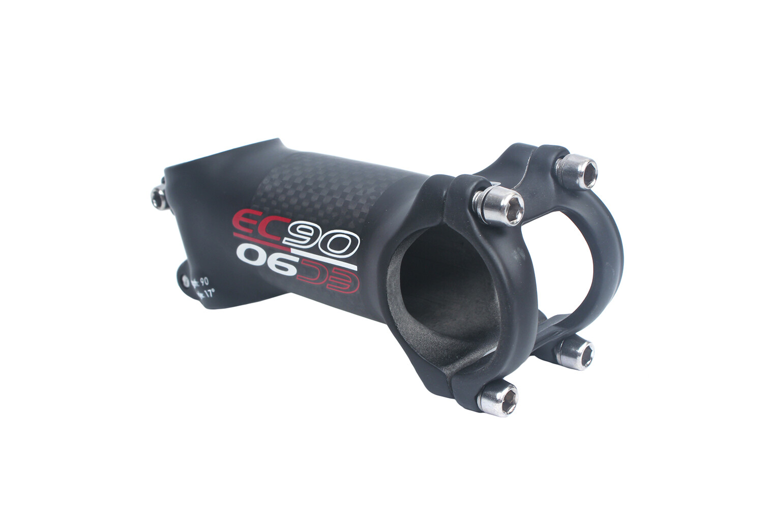 EC90 Road MTB 29ER eBike Bicycle Carbon-Coated Stem 17D 17-Degree 31.8MM 90MM