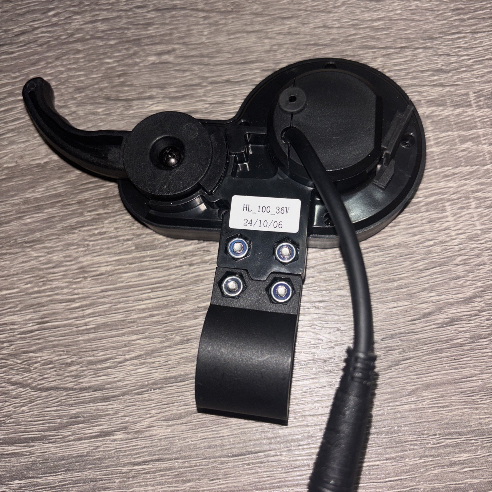 HL-100 36V Electric Scooter LCD Display Thumb Throttle Control Panel 5-Pin