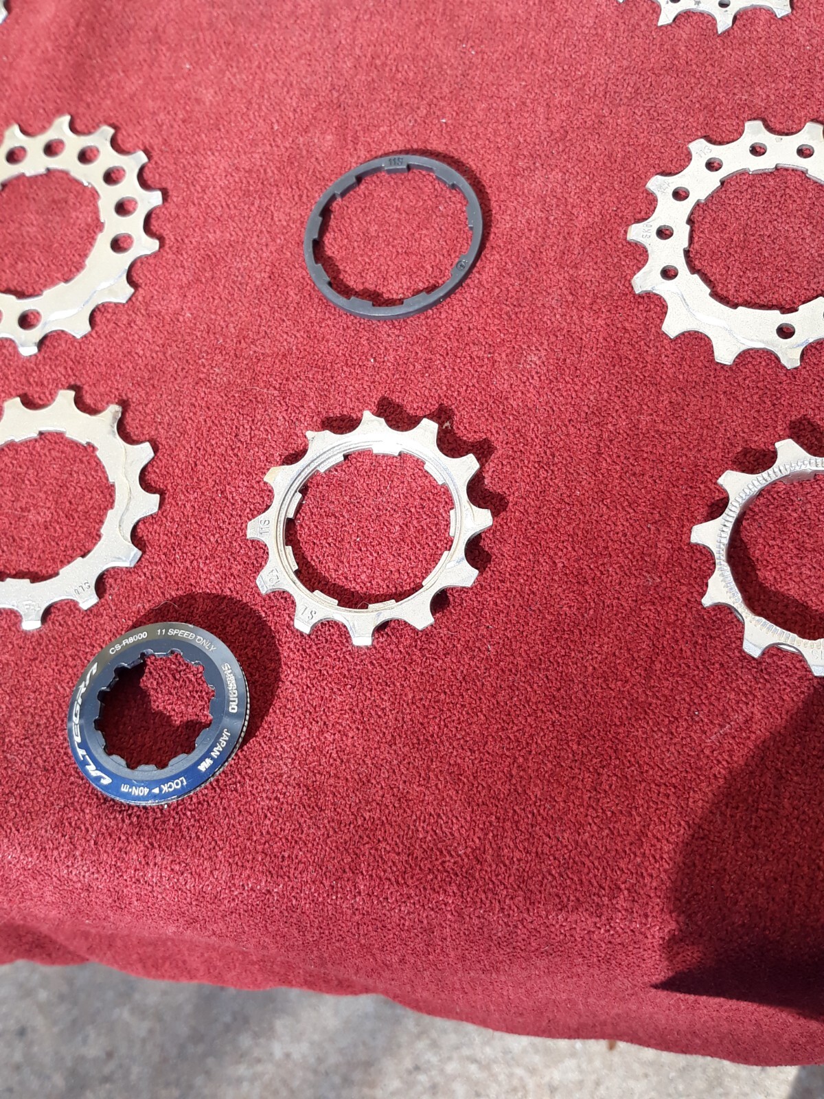 Shimano Ultegra CS R8000 11 speed Cassette 11-28t Gently Used 700c Race Japan