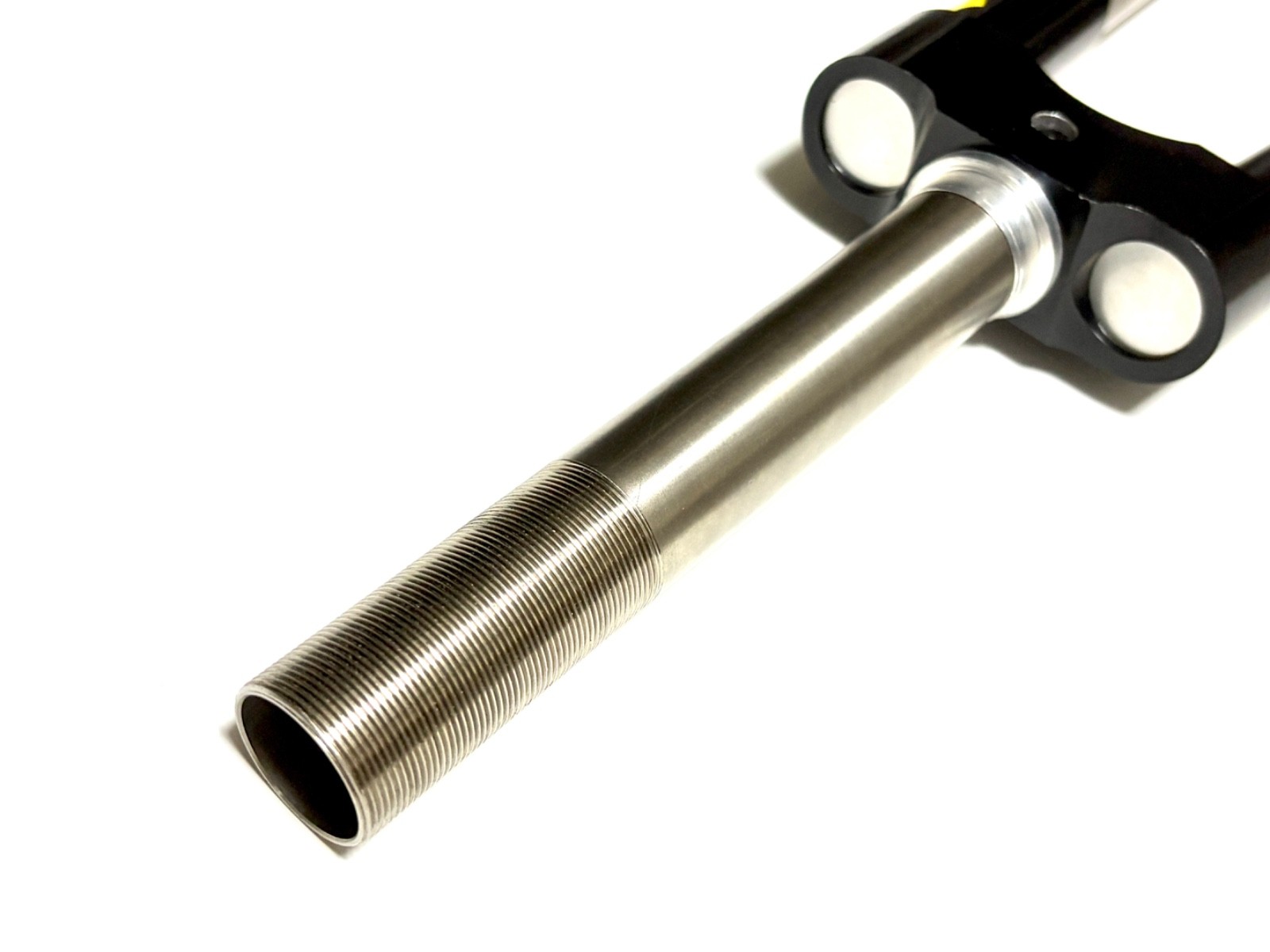 NOS McMahon MRC Titanium Road Fork 1″ Threaded 650c 159mm Vintage Funny Bike TT